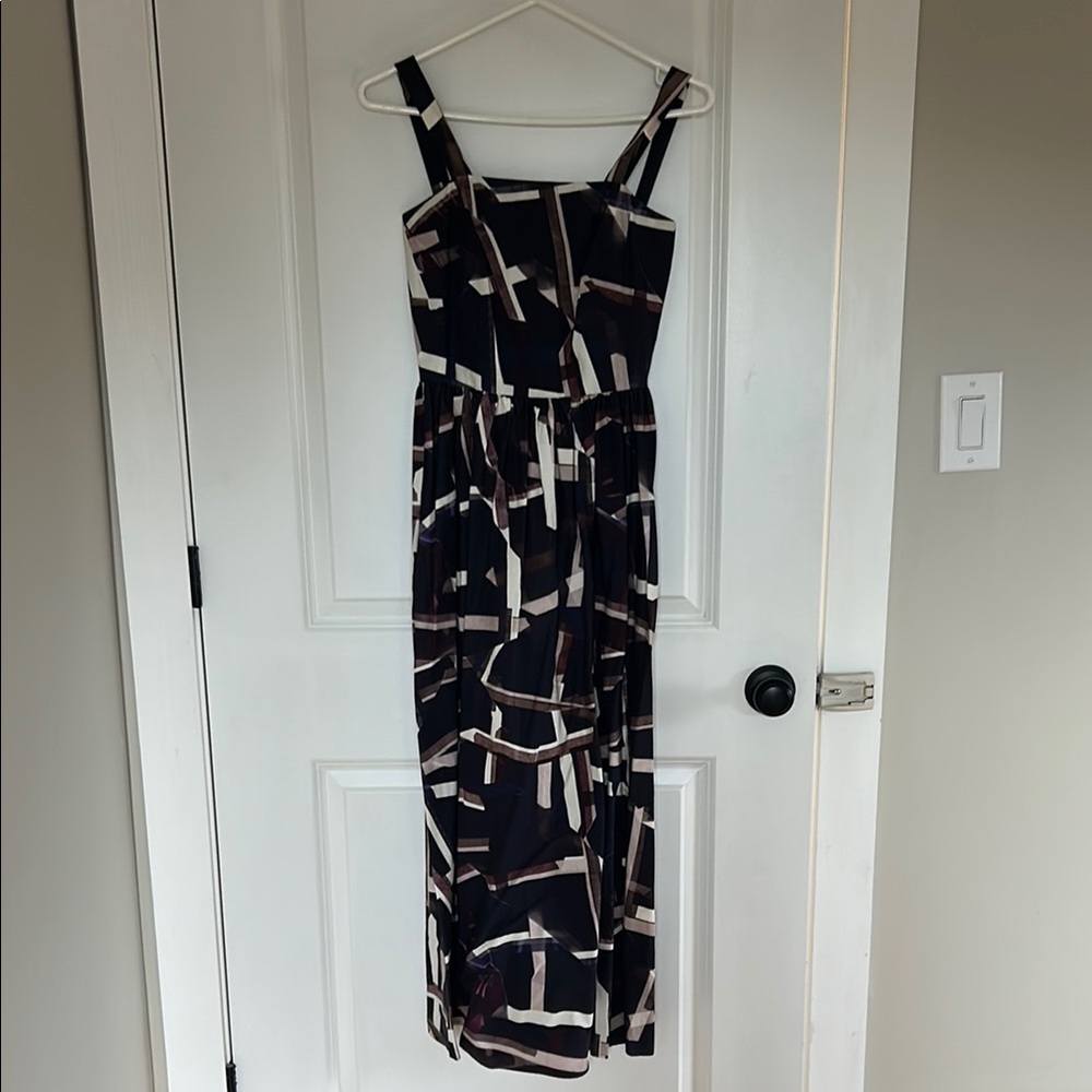 COS Geometric Patterned Dress